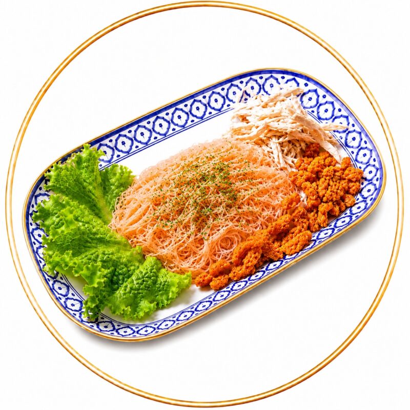 หมี่ไก่ฉีก(รสเผ็ด)