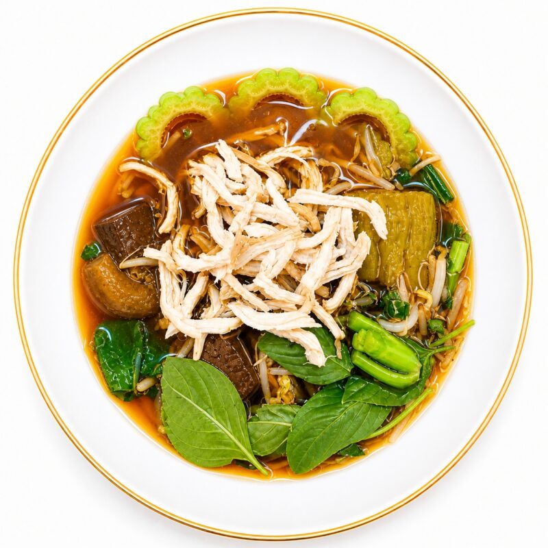 เกาเหลาไก่เนื้อล้วน