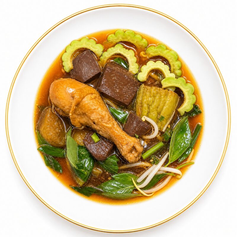 เกาเหลาไก่น่องล้วน(น่องไก่1น่อง)