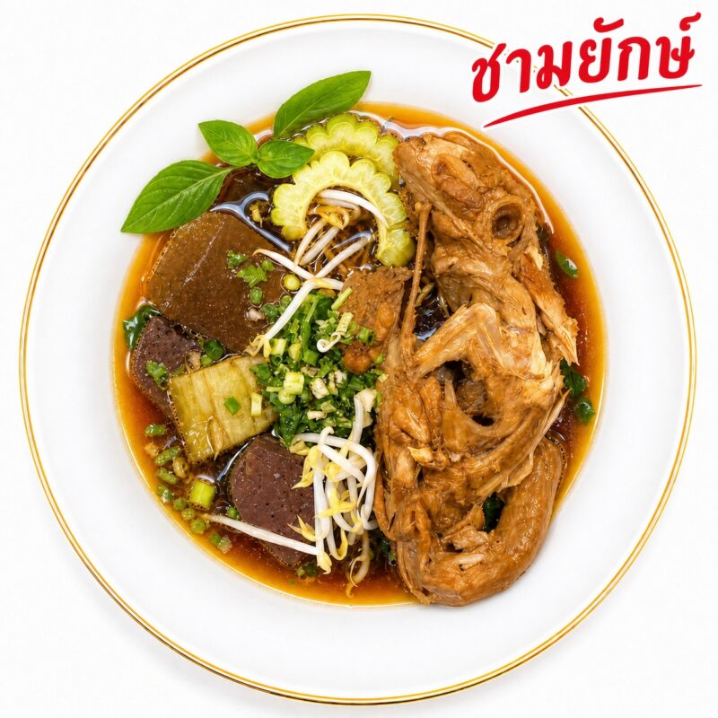 เกาเหลาโครงไก่ตุ๋นชามยักษ์(1โครง)