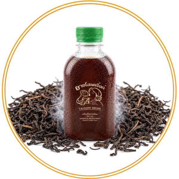 น้ำโอเลี้ยงยายโสม(สูตรหวานน้อย350ml)