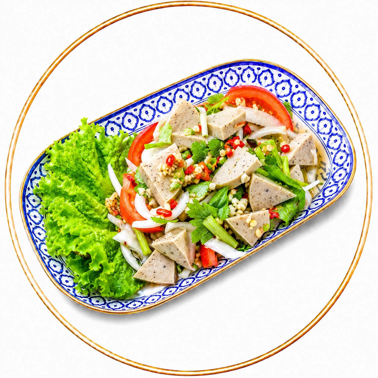 ยำไก่ยอแซ่บ