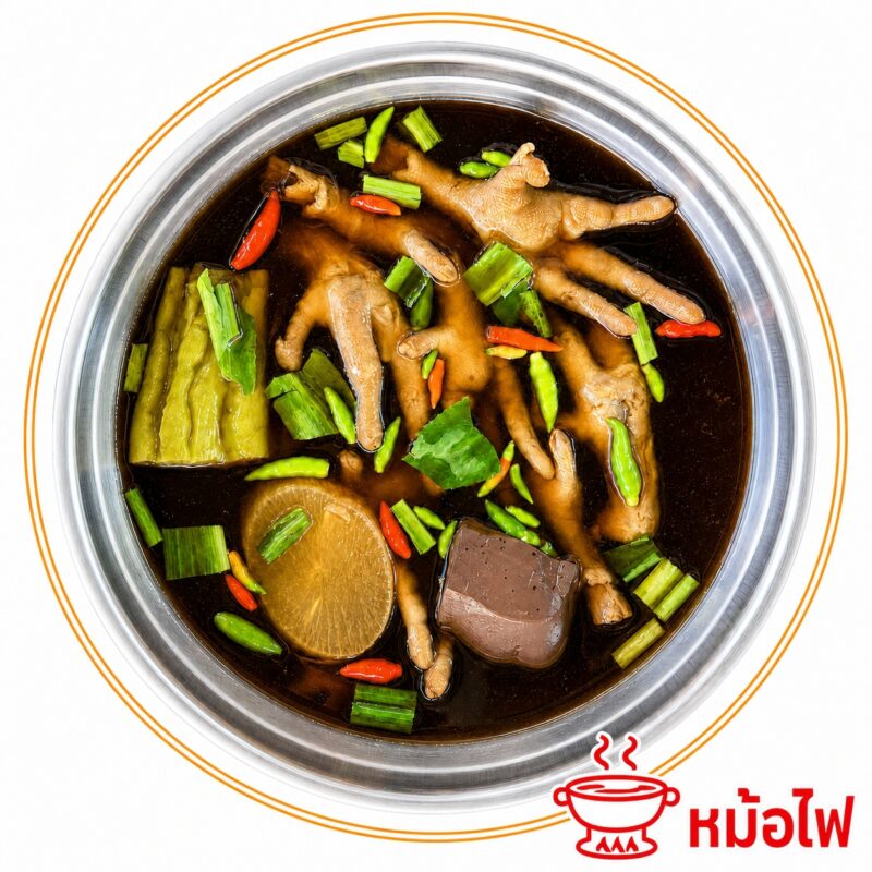 ซุปเปอร์ตีนไก่หม้อไฟ(ตีนไก่8ตีน)