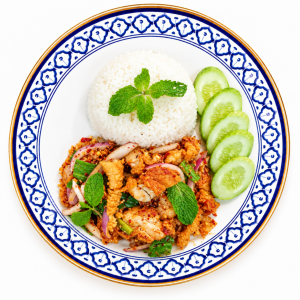 ข้าวยำไก่แซ่บ